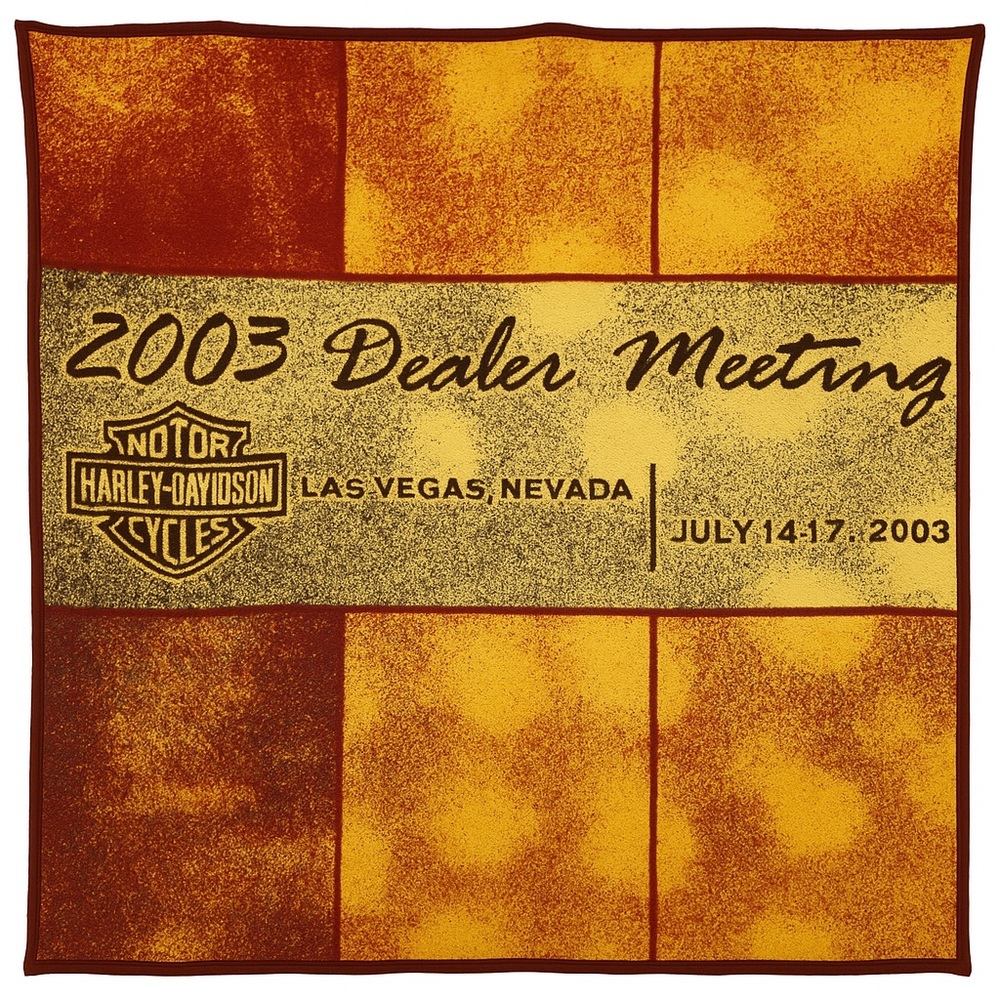 Harley-Davidson Vintage 2003 Soft Blanket